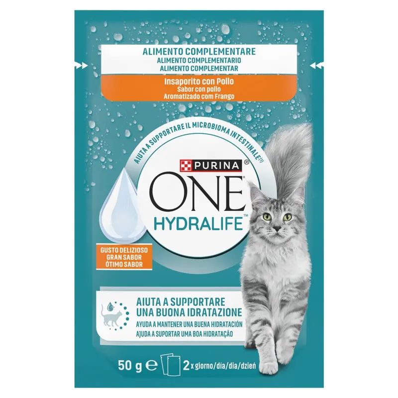 PURINA One Hydralife Chicken Kurczak - przysmak dla kota - 50g