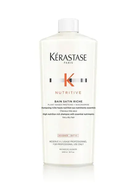 Kérastase Nutritive Bain Satin Kąpiel Odżywcza do Włosów Grubych 1000ml