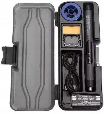 BEZPRZEWODOWA LUTOWNICA USB 300-450°C z Wyświetlaczem ZESTAW DO LUTOWANIA