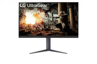 LG Electronics Monitor 32 cale 32GS75Q-B QHD UltraGear 180Hz, 1ms, 400 dc, DP, HDMI, Pivot, HAS