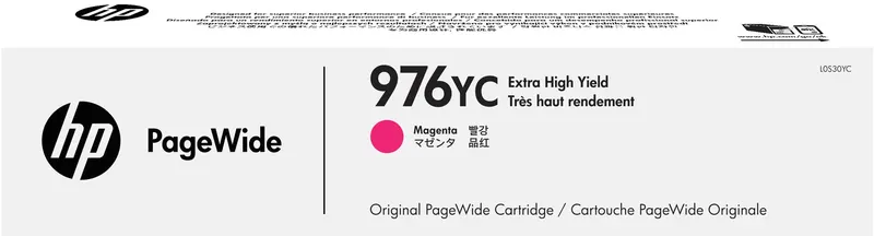 HP 973X Magenta Oryginalny Tusz PageWide F6T82AE
