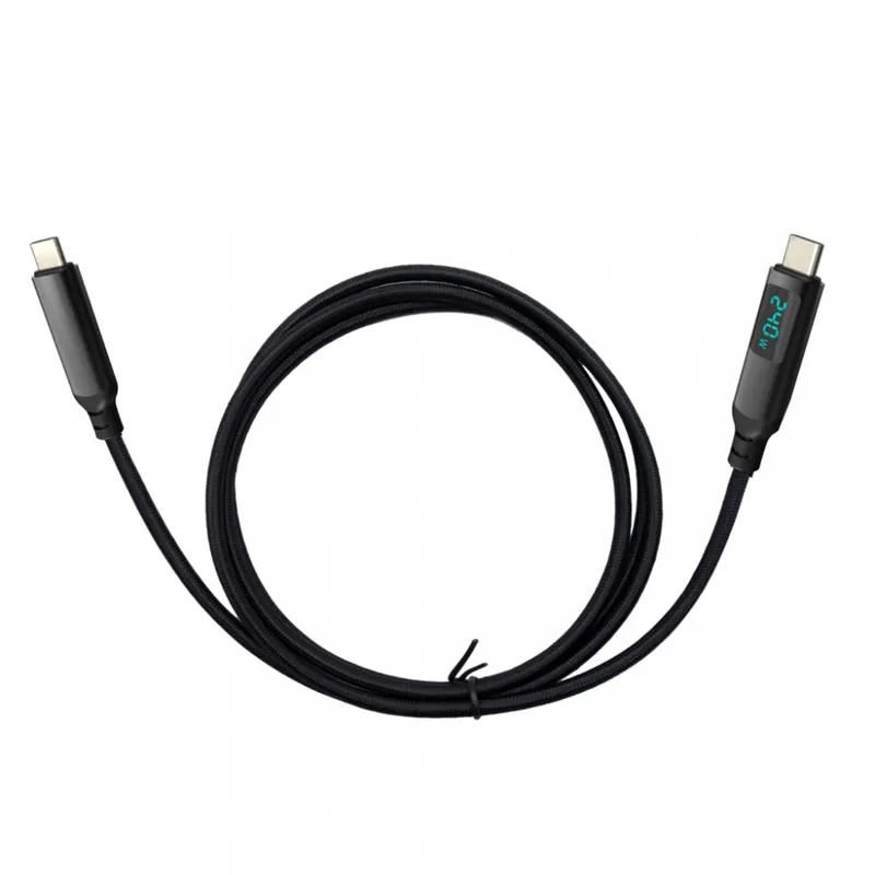 i-tec Kabel Thunderbolt 4/USB4 Class Pro Cable 240W 2x 4K/120Hz 40Gbps LCD 150 cm
