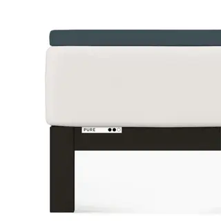 Prześcieradło Schlafgut Pure Topper | 120x200-130x220 cm | Szary Deep | -130x220 Gray Deep 556 - M bawełna