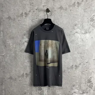 26SS Saint Planet War Graphic Print Tees Men And Women Hip hop Oversized Streetwear T shirt Vintage Washed Casual Tops