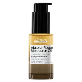 Loreal Absolut Repair Molecular dwufazowy olejek odbudowa włosów 30ml