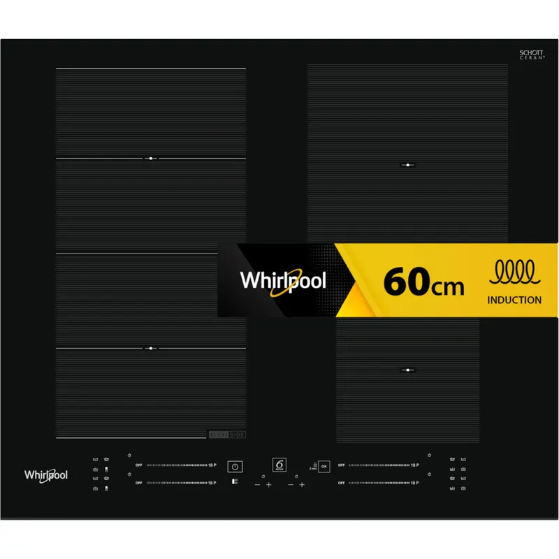 Płyta indukcyjna Whirlpool WFS4160BF ChefControl FlexiSide 6. Zmysł