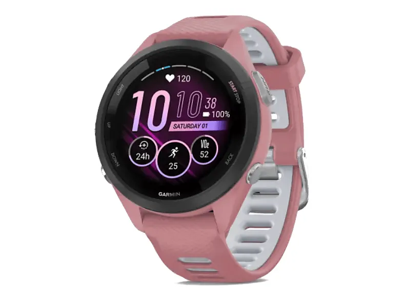 Smartwatch GARMIN Forerunner 265S Jasnoróżowy-biały 010-02810-15