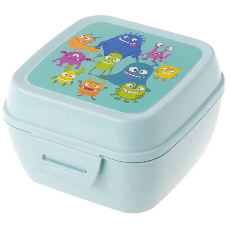 Lunch box FIFI mały 12,5x12,5x8cm potworki/DI8709