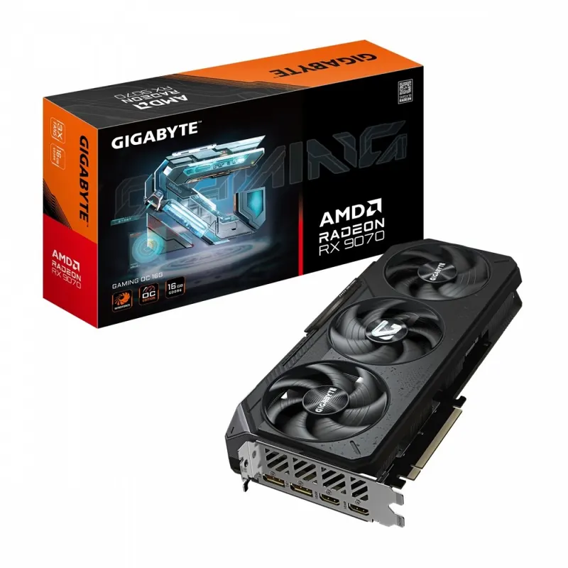 Gigabyte Karta graficzna Radeon RX 9070 GAMING OC 16GB GDDR6 256bit 2DP/2HDMI