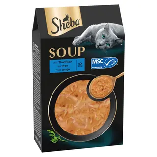 Korzystny pakiet Sheba Classic Soup, 80 x 40 g - Tuńczyk