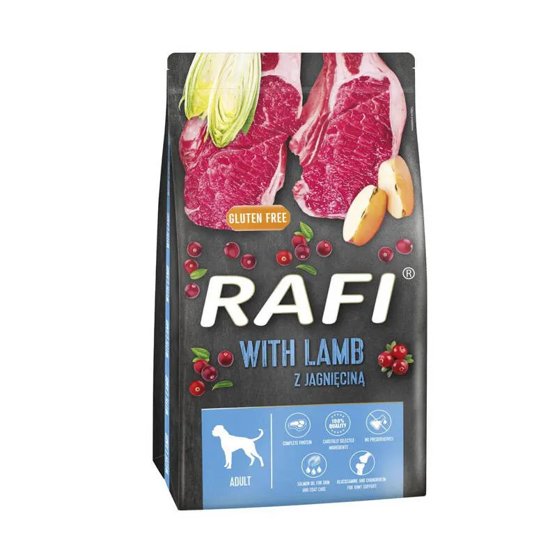 RAFI z jagnięciną - sucha karma dla psa - 3kg