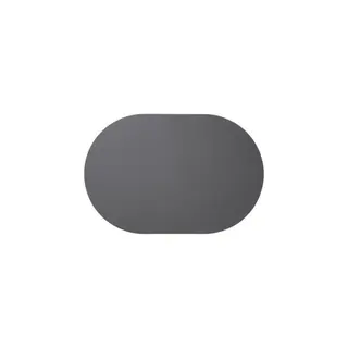 Podkładka Asa Selection Oval Basalt, 49,5 x 33 cm