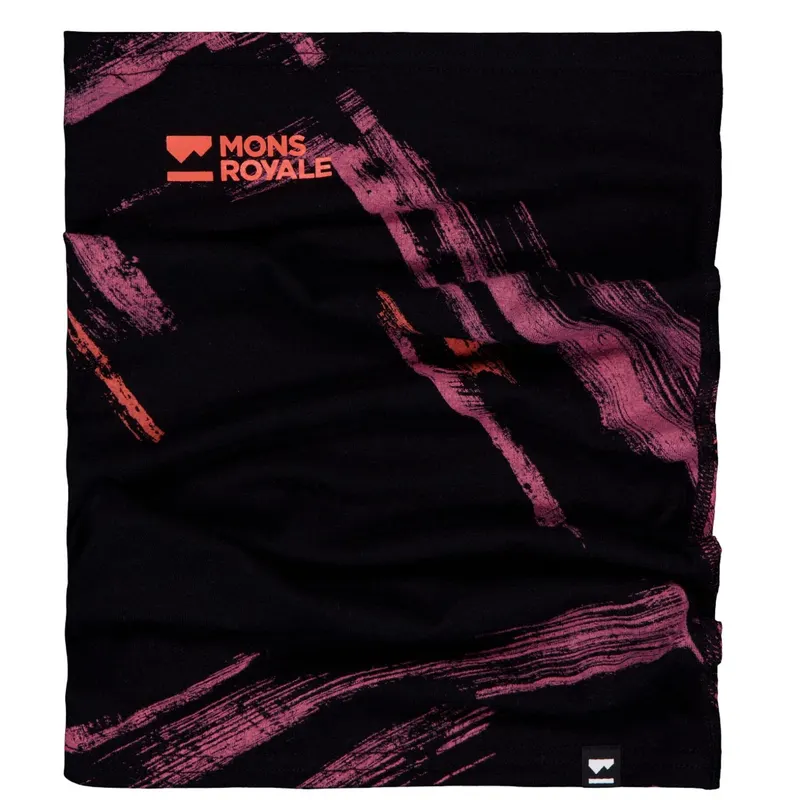 Mons Royale Daily Dose Merino Neckwarmer, komin, airbrush