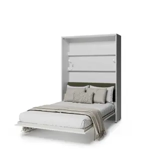 Półkotapczan pionowy elektryczny BC-36 Bed Concept 140x200 cm Kolor - Biały | Rozmiar łóżka - 140x200 cm | Kolor zagłówka - Zielony komfort bez wysiłku | inteligentna technologia