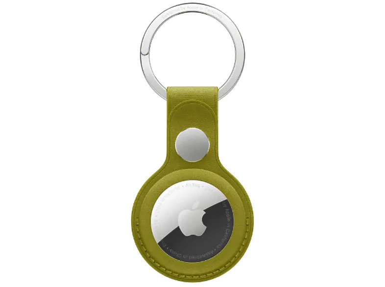 Brelok APPLE z tkaniny FineWoven do AirTaga Zieleń Chartreuse MA7L4ZM/A