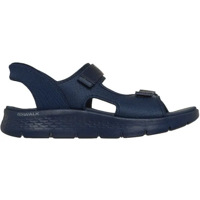 Skechers Go Walk Flex Sandał - łatwe Zakładanie, buty rekreacyjne, męskie, ciemnoniebieskie