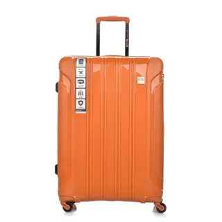 Walizka na kółkach SwissBags Tourist pomarańczowa - duża 110 l