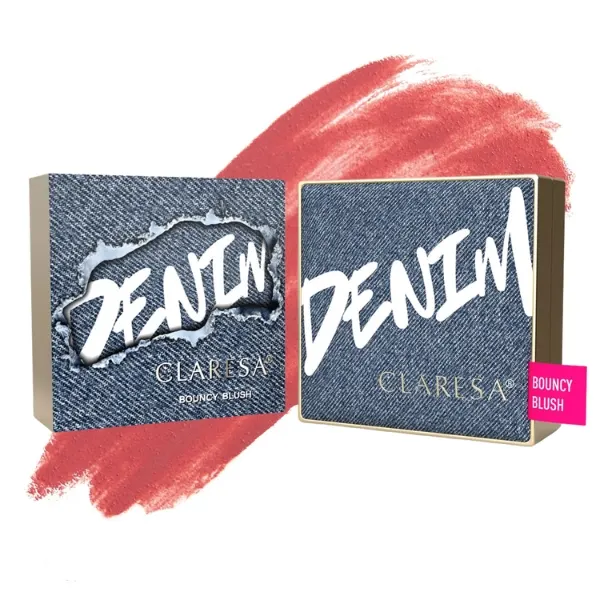 Claresa Denim Sprężysty Róż do Policzków 02 Electric Coral