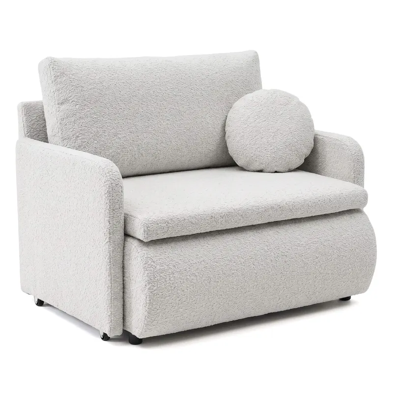Sofa z funkcją spania DOTTI | 100 | Poduszka w zestawie | CORAL 70 | SZYBKA WYSYŁKA