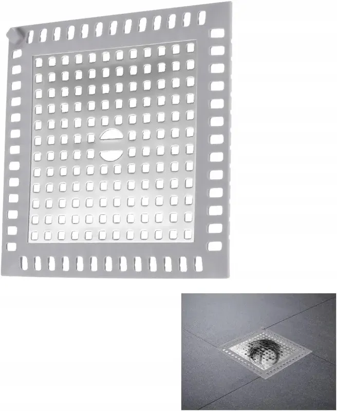 Sitko do zlewu metal 120 mm srebrny