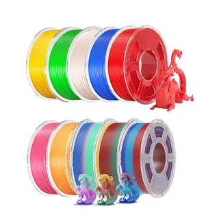 10 kg filamentów PLA Mecpow High Speed – Rainbow 1/Rainbow 2/Rainbow 4/Skóra/Czerwony/Niebieski/Zielony/Różowy/Pomarańczowy/Żółty