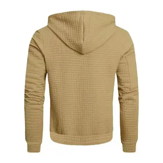 Autumn Winter Man Thicken Warm Male Hooded Outerwear Simple Solid Color Long Sleeve Versatile Comfortable Men Coat