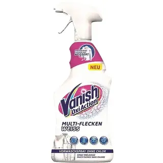 VANISH OXI ACTION SPRAY DO BIAŁEGO 750 ML – ODPLAMIACZ DO TKANIN BIAŁYCH