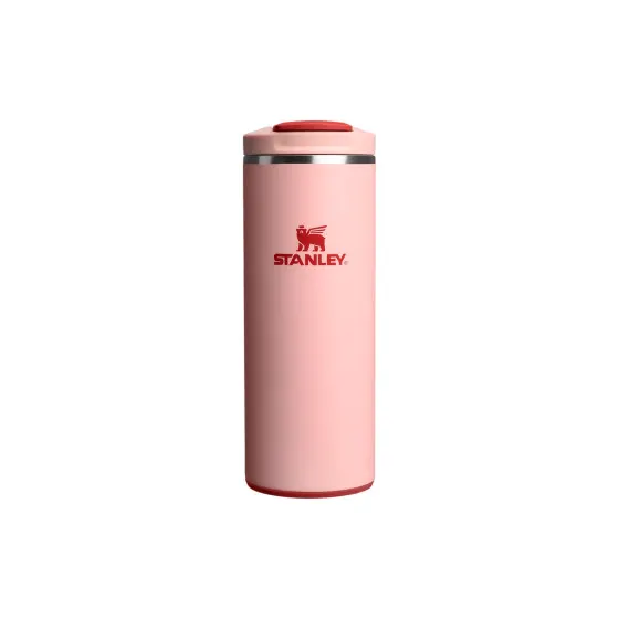 Kubek termiczny Stanley Transit Fliptop Peach Rose – 350 ml, różowy