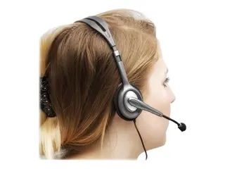 Słuchawki Logitech H111 Czarne