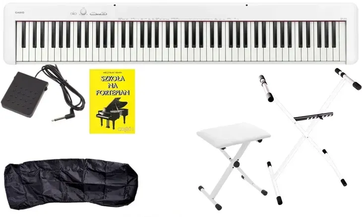 CASIO CDP-S110 WE PIANINO CYFROWE DO NAUKI GRY S11