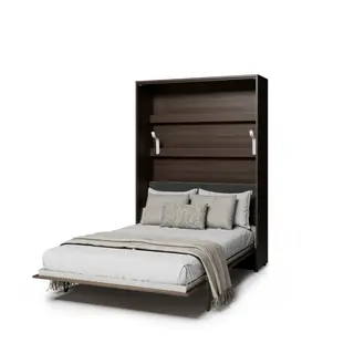 Półkotapczan pionowy elektryczny BC-36 Bed Concept 140x200 cm Rozmiar łóżka - 140x200 cm | Kolor - Dąb dunin | Kolor zagłówka - Grafit komfort bez wysiłku | inteligentna technologia
