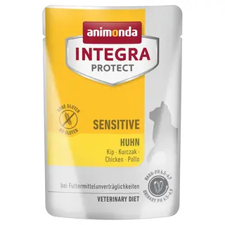 animonda Integra Protect Adult Sensitive, 24 x 85 g - Kurczak