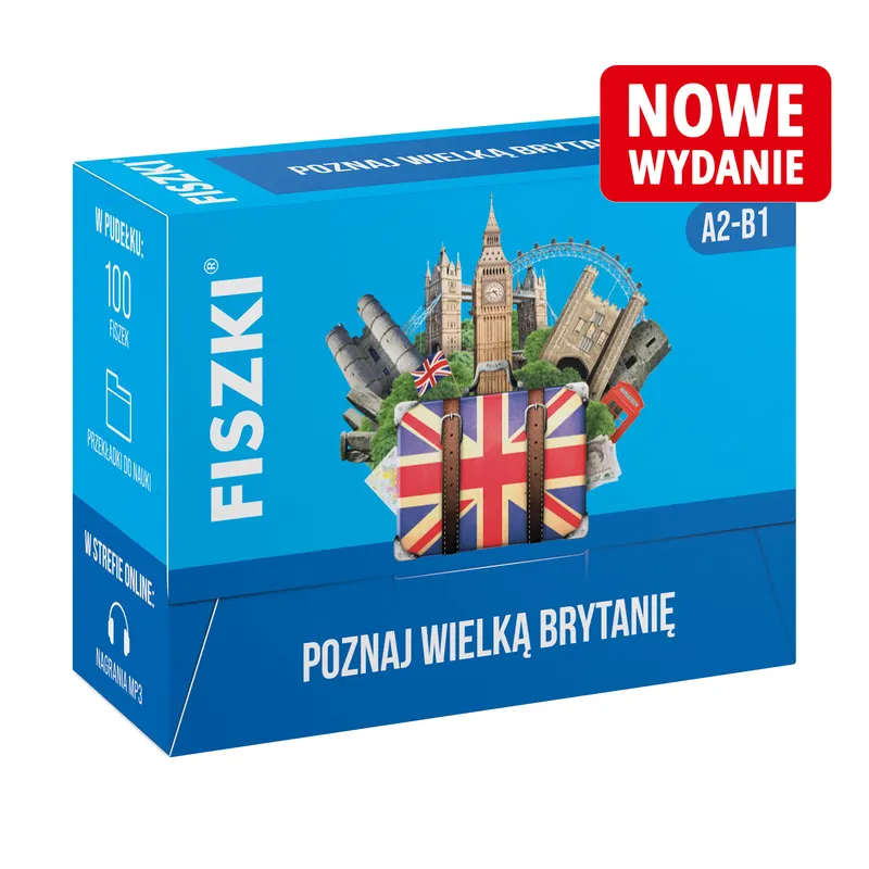 FISZKI - język angielski - Poznaj Wielką Brytanię (poziom A2-B1)