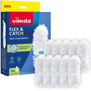 Wkłady do miotełki do kurzu Vileda Flex&amp;Catch 10 szt.