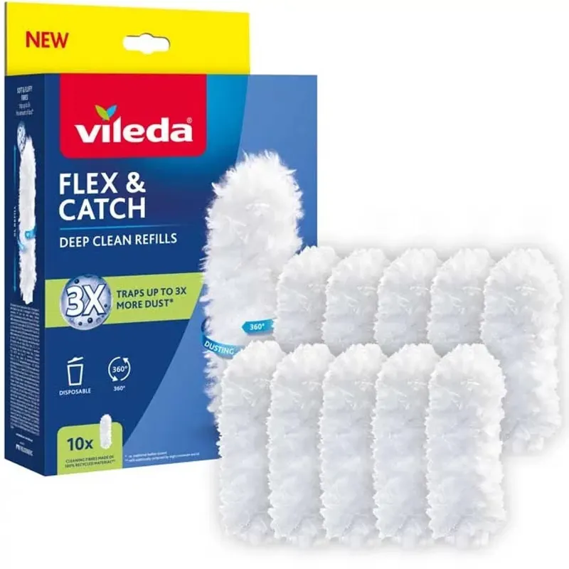 Wkłady do miotełki do kurzu Vileda Flex&amp;Catch 10 szt.
