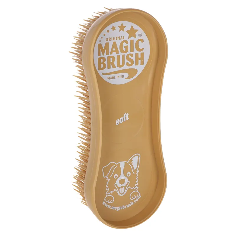 Kerbl MagicBrush Soft Sandstorm dla psów - Dł. x szer. x wys.: 16,5 x 6,5 x 3 cm