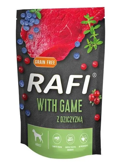 DOLINA NOTECI Rafi Dziczyzna - mokra karma dla psa - 500g