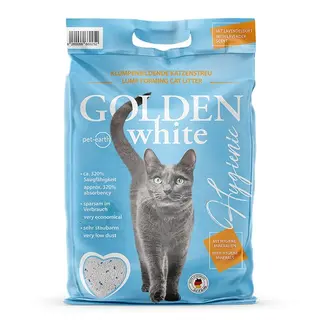 GOLDEN White Hygienic - żwirek bentonitowy - 14kg