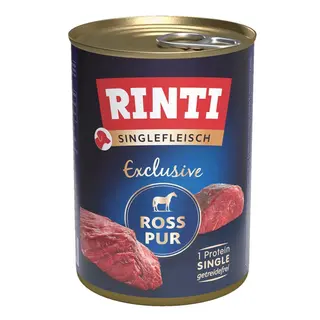 RINTI Singlefleisch Exclusive Konina Mono - mokra karma dla psa - 400g