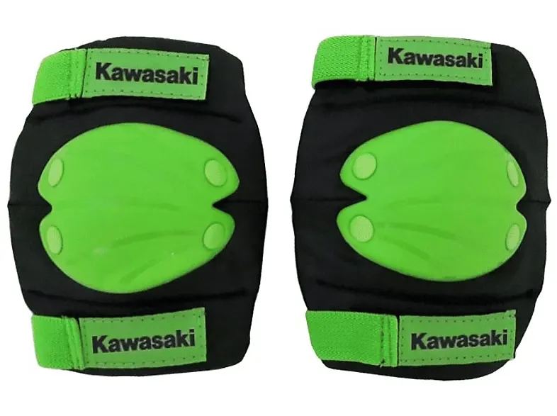 Ochraniacze na łokcie i kolana KAWASAKI rozmiar M Zielony