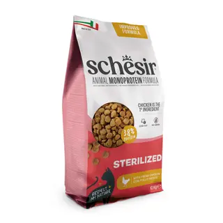 Schesir Sterilized & Light z kurczakiem - 10 kg
