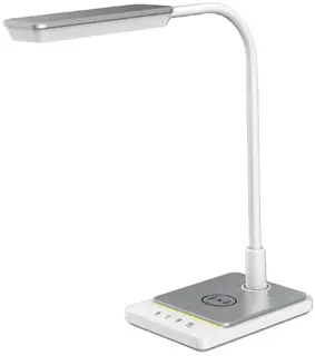 Lampka biurkowa Maxcom ML3100 Porto z ładowarką indukcyjną 10W Biała