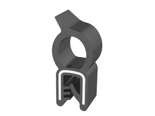 Uszczelka krawędziowa EPDM, uszczelnienie górne, 2,5-4,0mm, 2x50mb