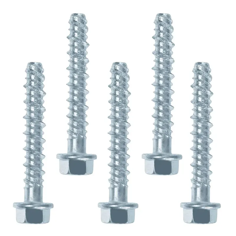 Wkręty do betonu Paragon M8 x 60 mm 20 szt śruby z łbem sześciokątnym