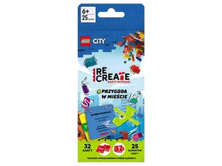Książka LEGO Recreate. Karty wyzwań. Przygoda w mieście Wielokolorowy