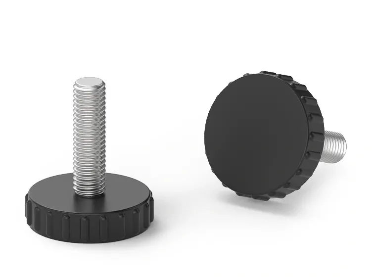 Stopka stała z grubszym radełkiem D-32mm M8 x 16mm