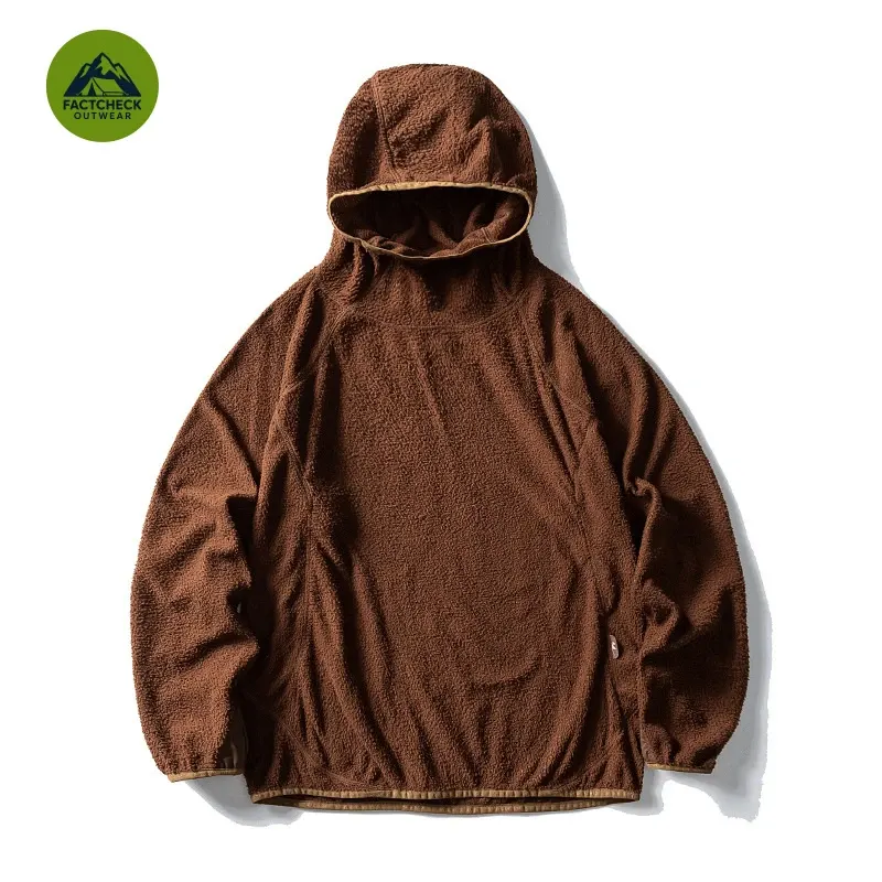 FACTCHECK High Quality EU US Size Unisex Hooded Sweatshirt, Lightweight Cloud Fleece Quick Dry Top, Outdoor Training Inner Wear