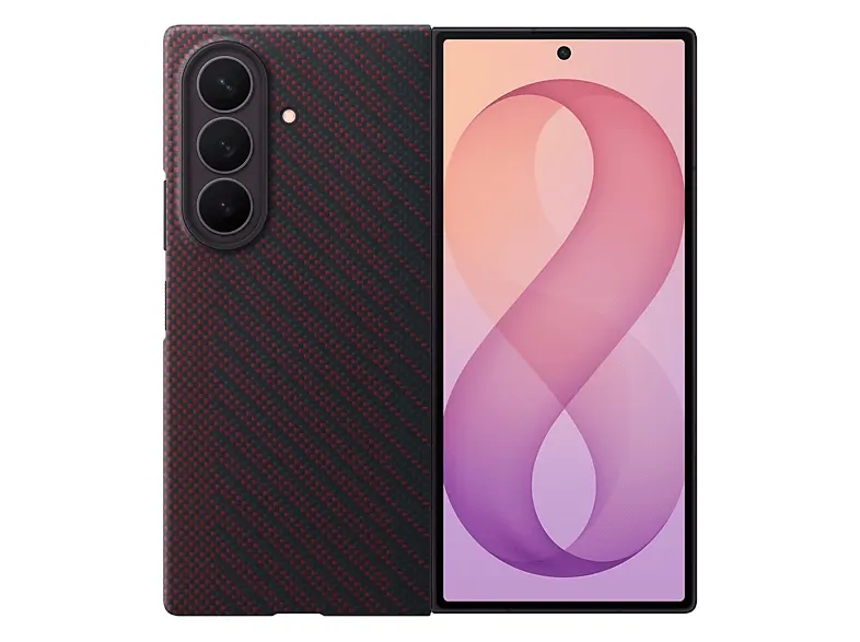 Etui SAMSUNG Carbon Magnet Case do Galaxy Z Fold8 Ultra EF-KF976SREGWW Czerwony
