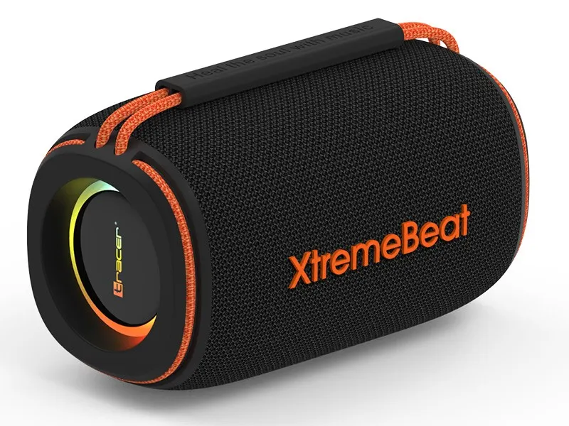 Tracer Głośnik Xtreme Beat Lite TWS BT RGB Czarny