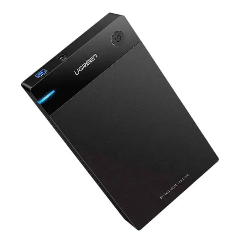 Ugreen Obudowa dysku 3,5 cala SATA USB 3.0 czarna